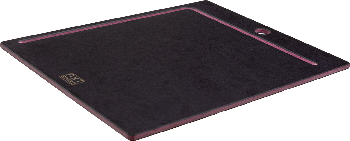NXT Board Schneidebrett schwarz/pink mit Saftrille