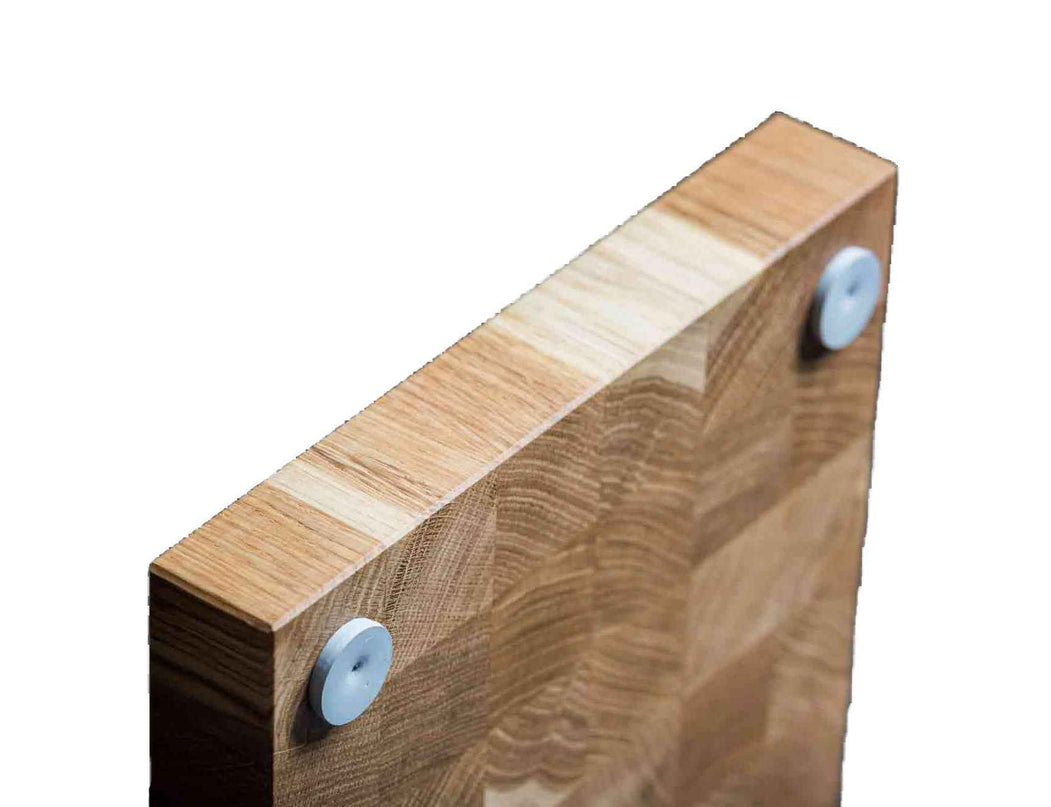 Planche à découper NXT en chêne bois de bout 38 x 25,5 x 4,5 cm