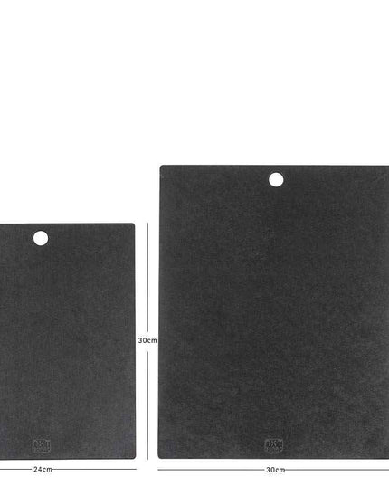 Schneidebrett Richlite schwarz ohne Saftrille
