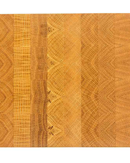 NXT Board planche à découper en chêne bois de bout fait main - Vue de dessus